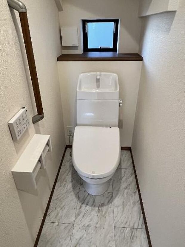 ほっと安らげるトイレ空間です。