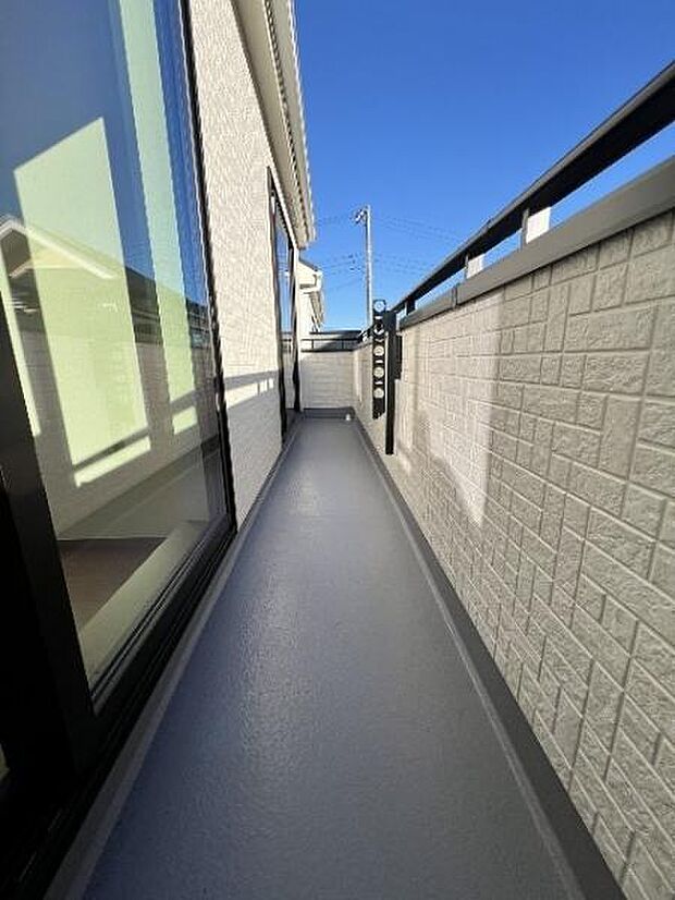 お洗濯ものを気持ち良く太陽の光で干せるのが嬉しいですね。