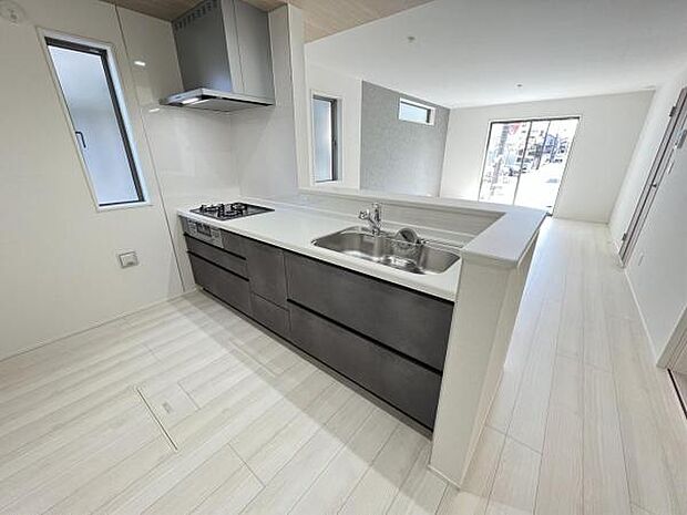 料理の時間が楽しくなるキッチンスペースです。