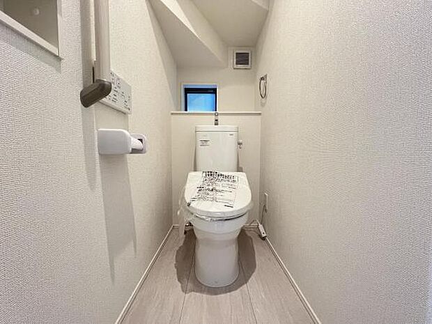 ほっと安らげるトイレ空間です。