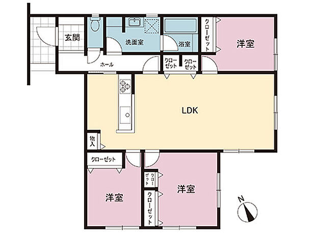 間取図です。図面と異なる場合は現況を優先させていただきます。