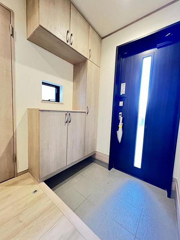 いつも気持ちよくご家族を迎えられる玄関です。