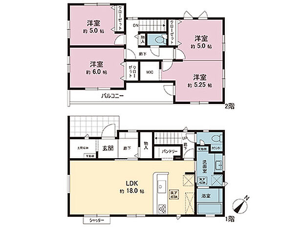 間取図です。図面と異なる場合は現況を優先させていただきます。