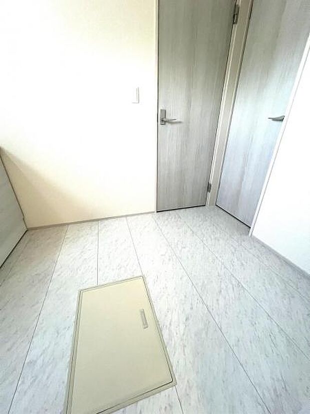 脱衣所は小さなお子様がいるご家庭にも重宝されます。