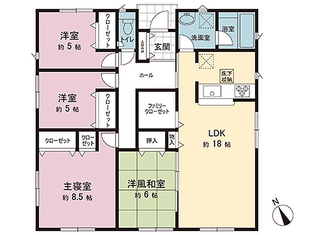 間取図です。図面と異なる場合は現況を優先させていただきます。