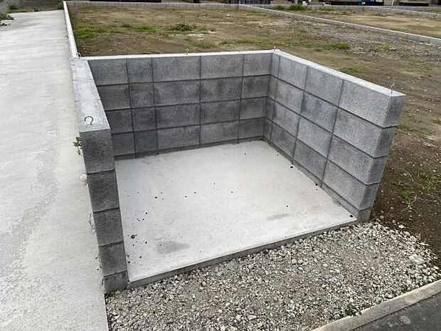 ゴミ置き場です。