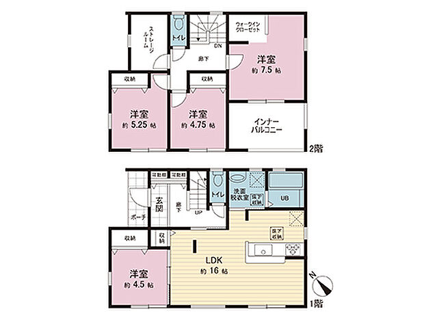 間取図です。図面と異なる場合は現況を優先させていただきます。