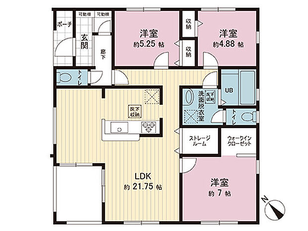 間取図です。図面と異なる場合は現況を優先させていただきます。