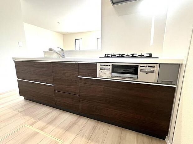 料理の時間が楽しくなるキッチンスペースです。