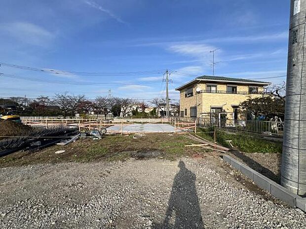 一生懸命建築中です。完成が楽しみですね。