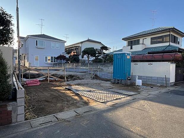 一生懸命建築中です。完成が楽しみですね。