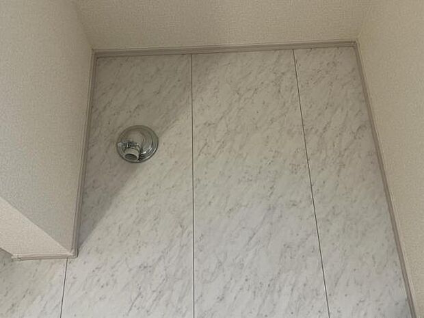 独立洗面台の横にはランドリースペースがございます。