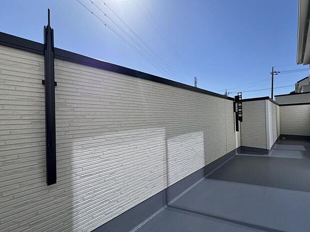 お洗濯ものを気持ち良く太陽の光で干せるのが嬉しいですね。