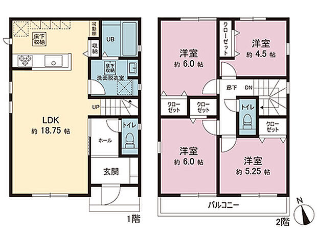 間取図です。図面と異なる場合は現況を優先させていただきます。