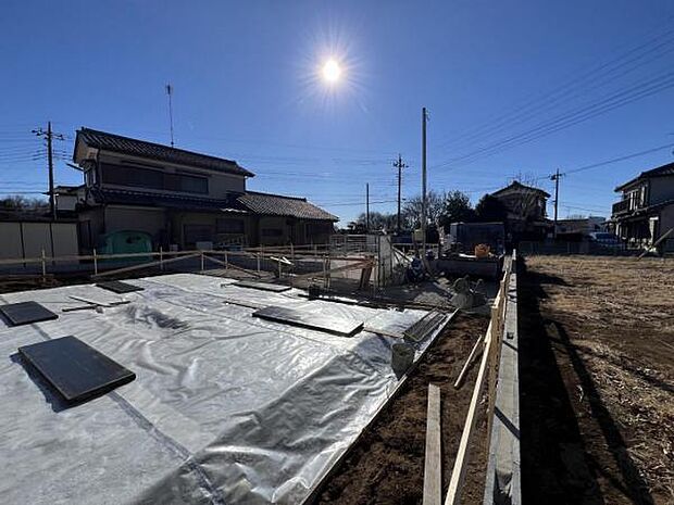 一生懸命建築中です。完成が楽しみですね。