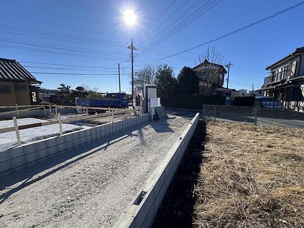 一生懸命建築中です。完成が楽しみですね。