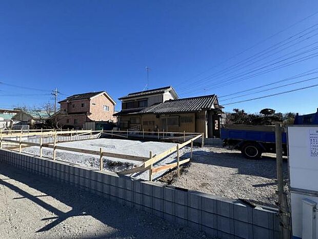 一生懸命建築中です。完成が楽しみですね。