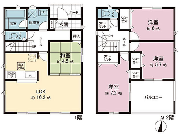 間取図です。図面と異なる場合は現況を優先させていただきます。