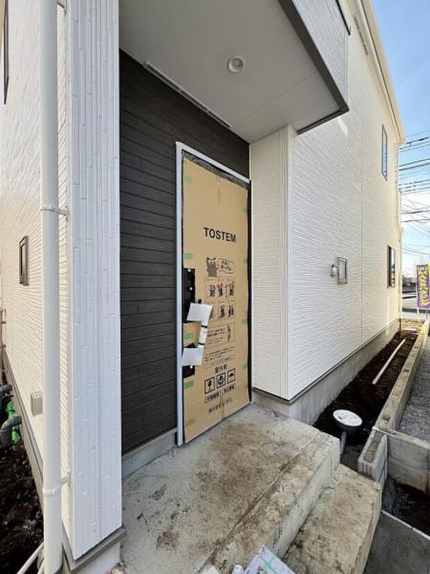 いつも気持ちよくご家族を迎えられる玄関です。