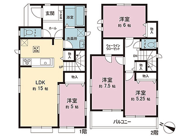 間取図です。図面と異なる場合は現況を優先させていただきます。