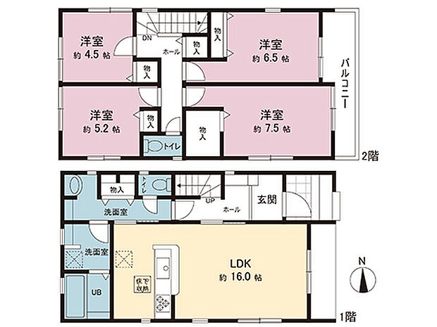 間取図です。図面と異なる場合は現況を優先させていただきます。