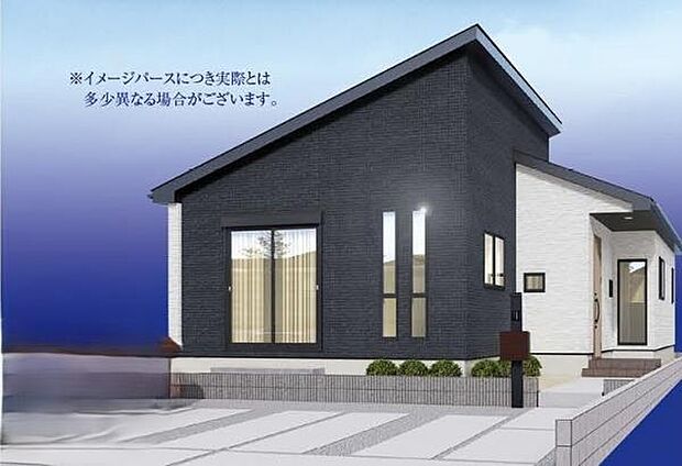完成予想図(外観):図面を基に描きおこしたもので、実際とは異なる場合がございます。