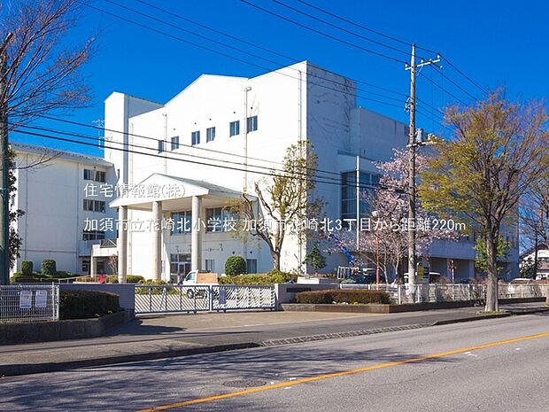 加須市立花崎北小学校まで約220m（徒歩3分）