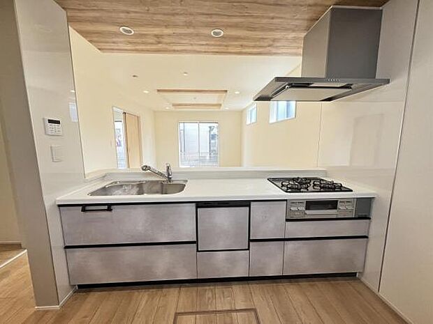 料理の時間が楽しくなるキッチンスペースです。