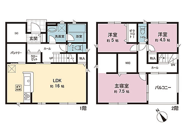 間取図です。図面と異なる場合は現況を優先させていただきます。