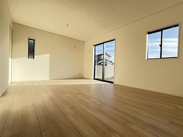 ご家族でゆっくりくつろげるLDKです。