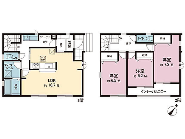 間取図です。図面と異なる場合は現況を優先させていただきます。