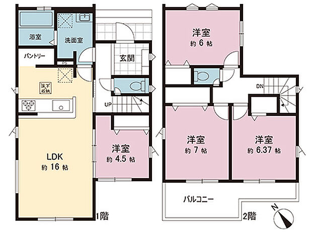 間取図です。図面と異なる場合は現況を優先させていただきます。