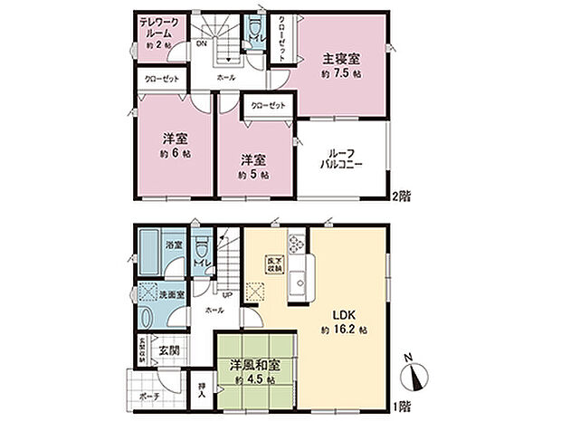 間取図です。図面と異なる場合は現況を優先させていただきます。
