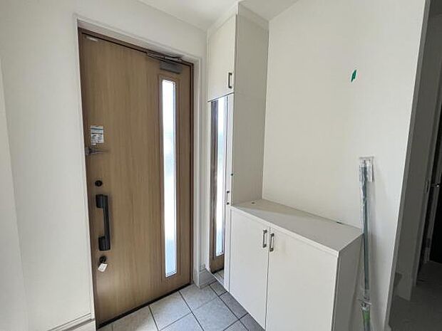 いつも気持ちよくご家族を迎えられる玄関です。