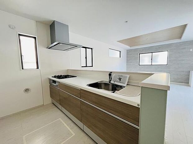 料理の時間が楽しくなるキッチンスペースです。