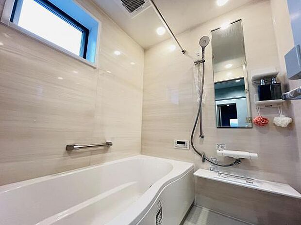 お風呂でほっとひといき。1日の疲れを癒しましょう。