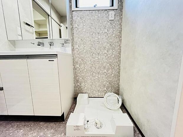 洗濯機置き場です。