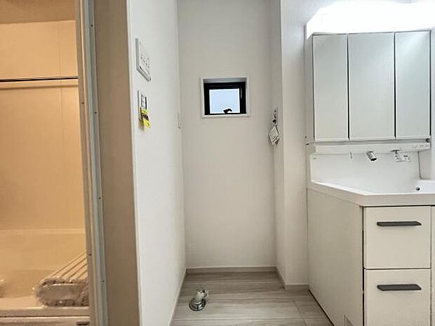 洗濯機置き場です