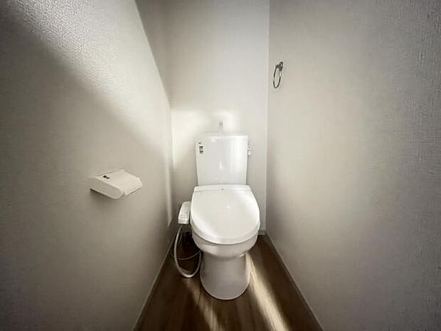 ほっと安らげるトイレ空間です。