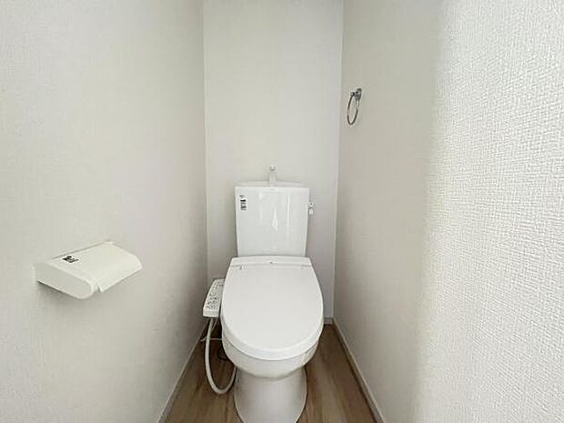 ほっと安らげるトイレ空間です。