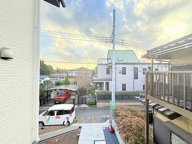 お住まいからの眺望です。