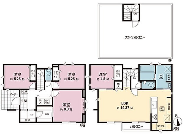 間取図です。図面と異なる場合は現況を優先させていただきます。