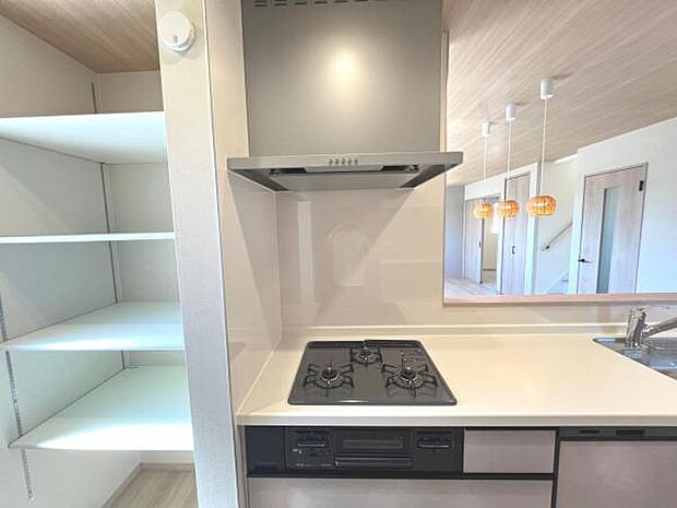 三口ガスコンロです