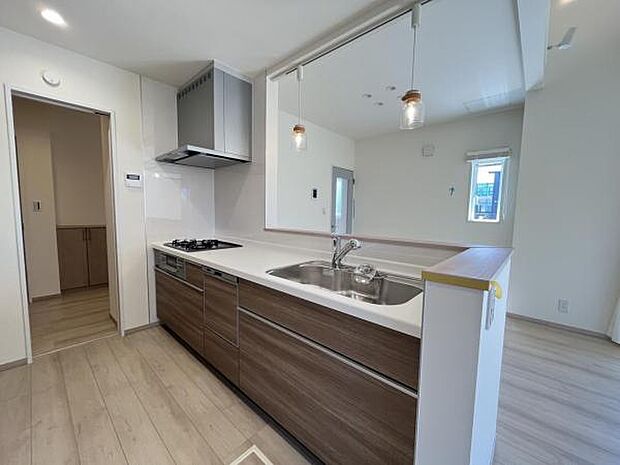 料理の時間が楽しくなるキッチンスペースです。