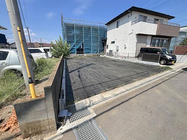 建築予定地です。