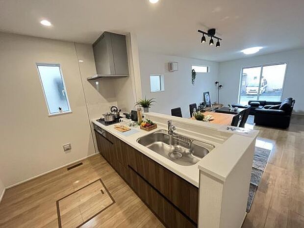 料理の時間が楽しくなるキッチンスペースです。