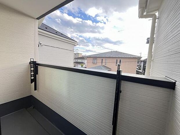 お洗濯ものを気持ち良く太陽の光で干せるのが嬉しいですね。