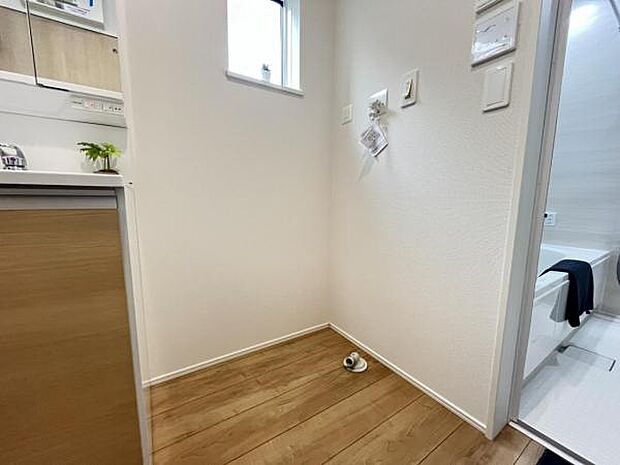 洗濯機置き場です