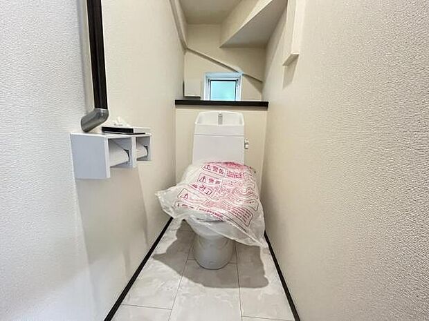 ほっと安らげるトイレ空間です。