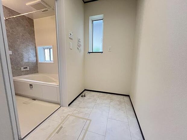 洗濯機置き場です